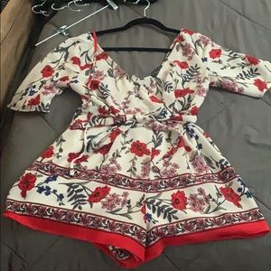Shorts romper